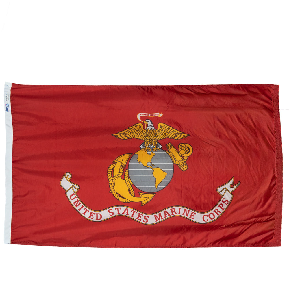 Marine Corps Nylon Flag with Kit (3"x5")