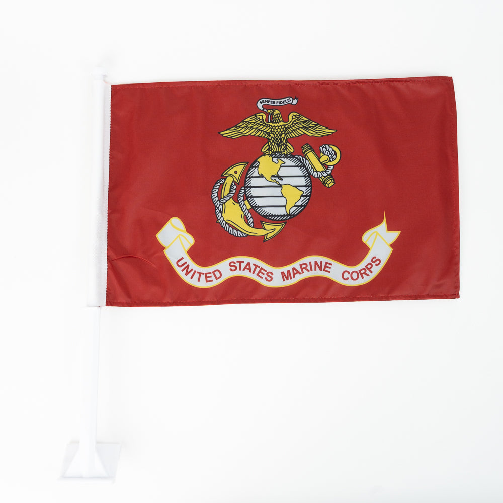 USMC Car Flag