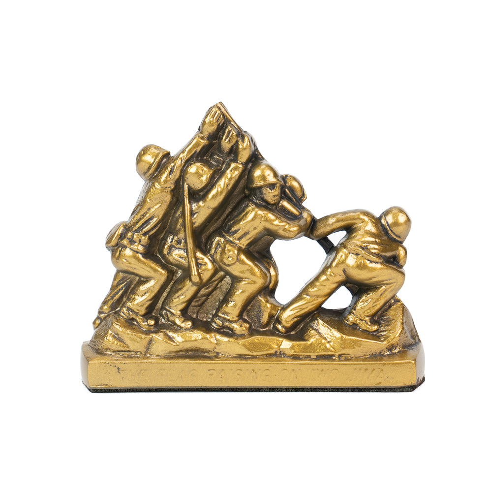 Small Metal Iwo Jima Statue