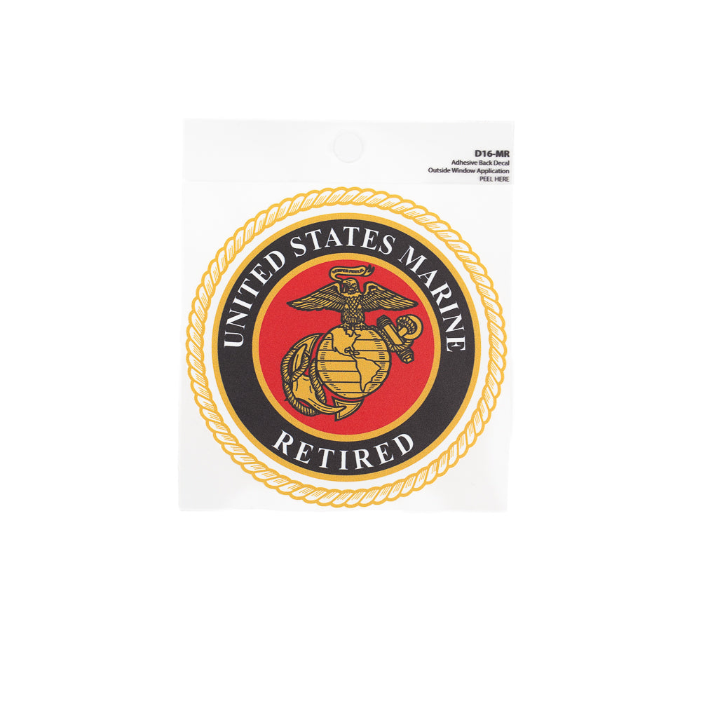 USMC Retired Decal