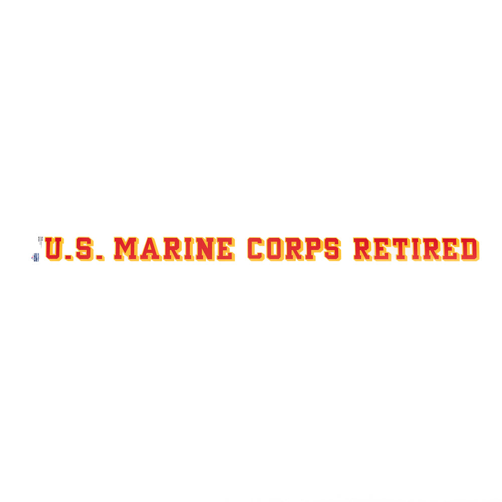 U.S. Marine Corps Retired Decal