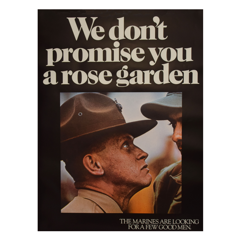 Classic Male DI "Rose Garden" Poster