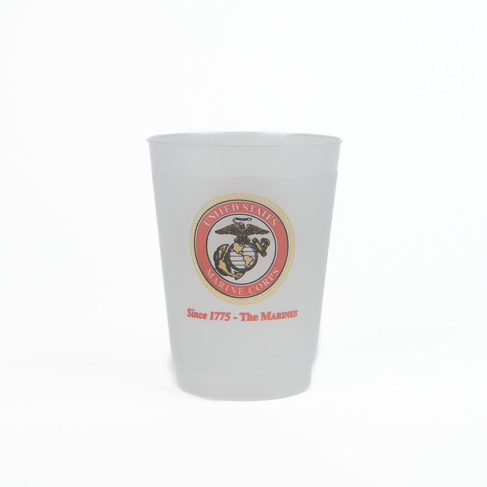 Frosted Plastic Beverage Glasses (25 pk)