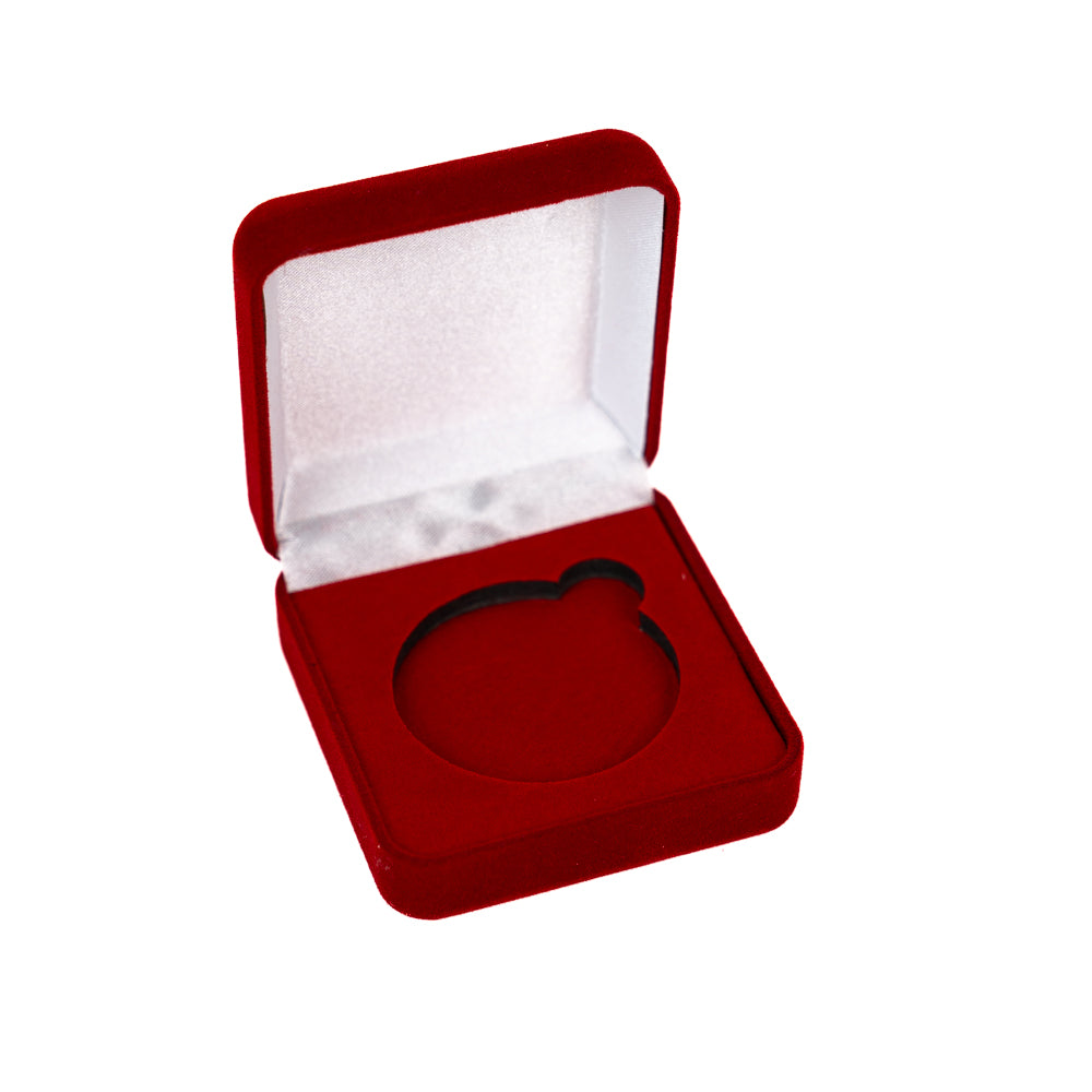 Red Velvet Coin Box