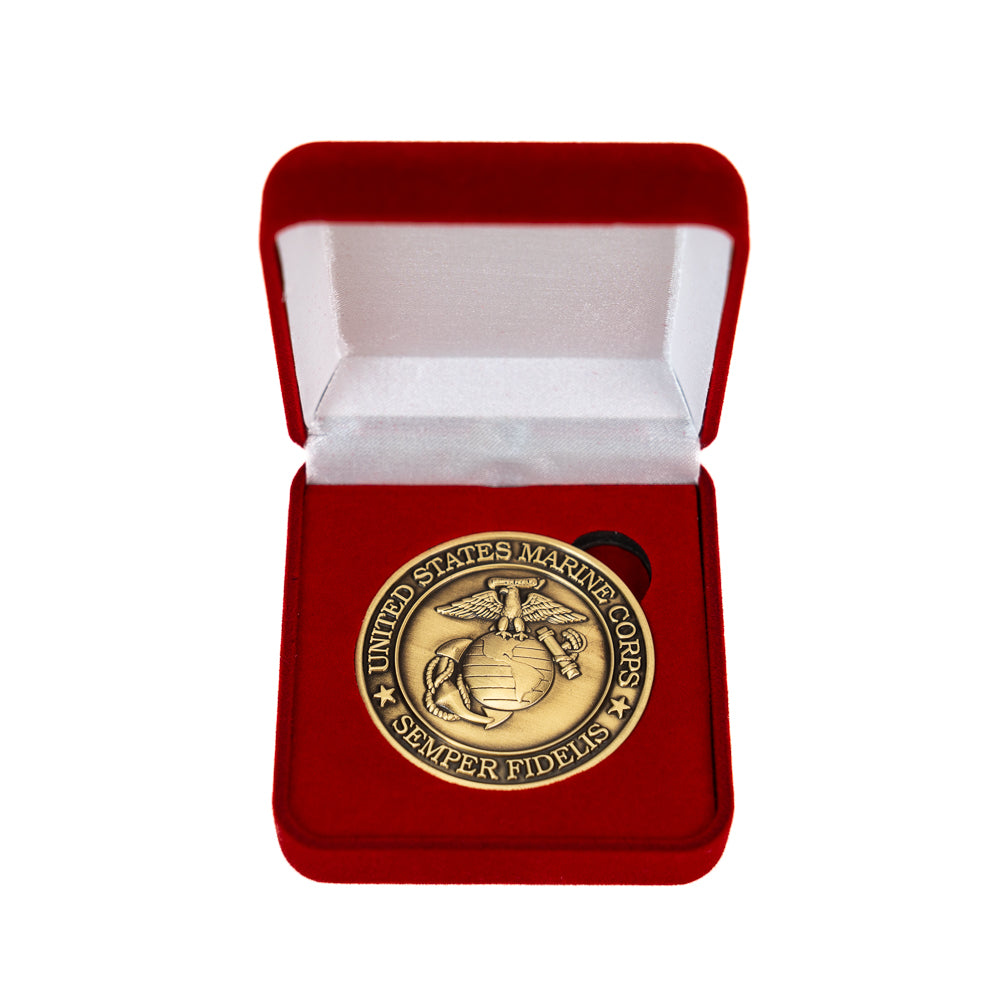 Red Velvet Coin Box