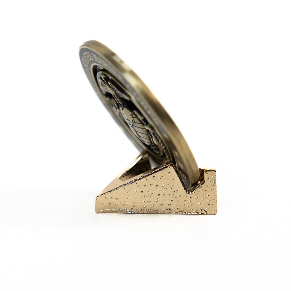 Gold Coin Stand