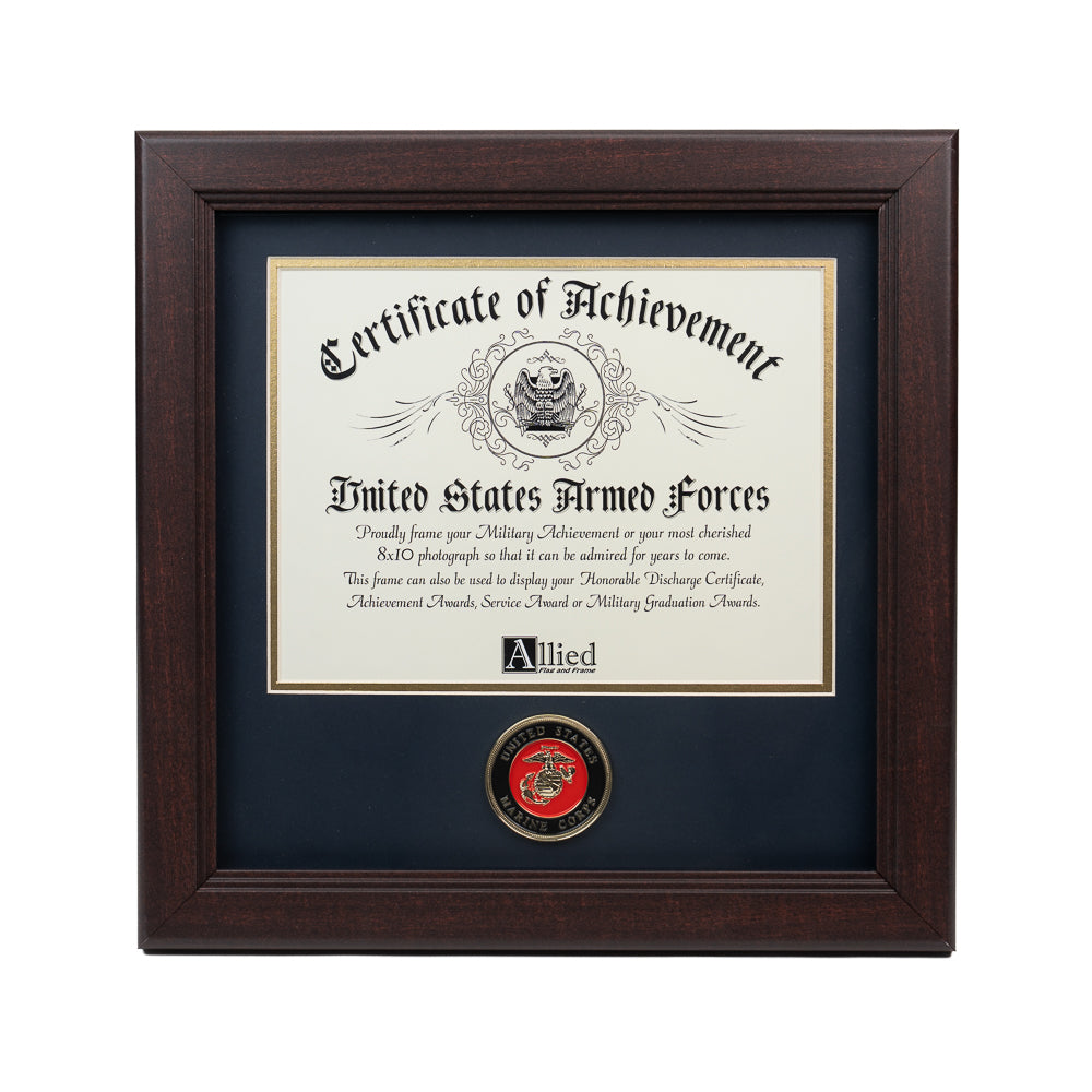 USMC Certificate Frame