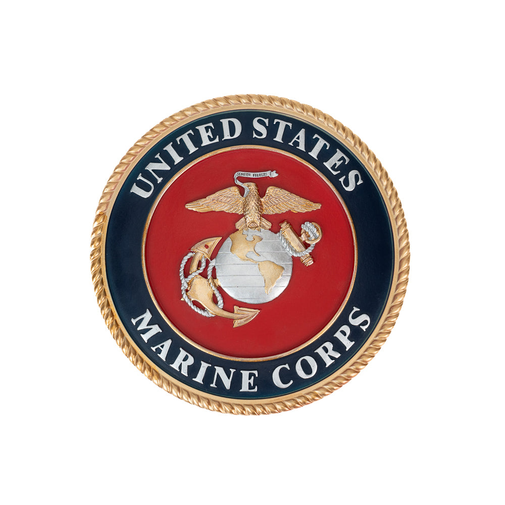 Full Color USMC Emblem Stepping Stone