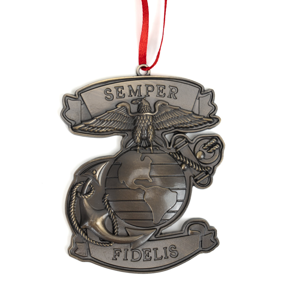 Ornament Metal Semper Fidelis