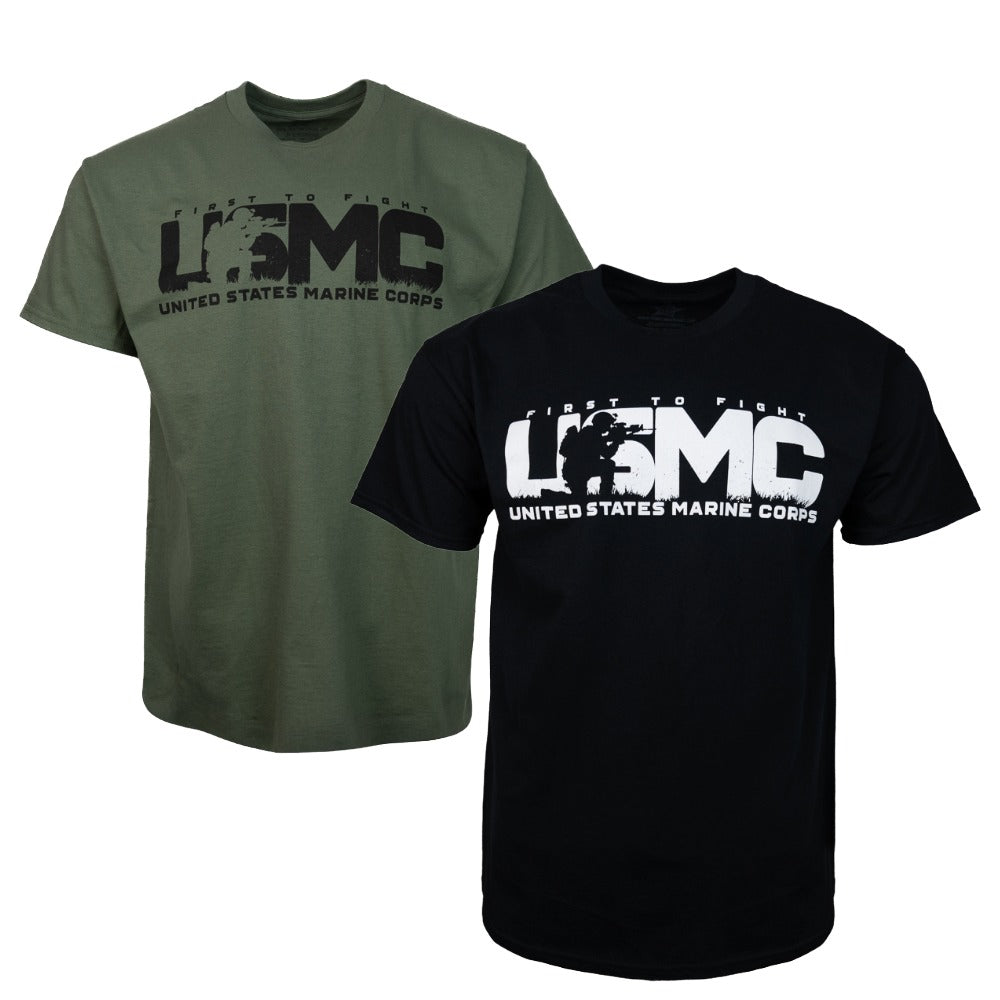 USMC First to Fight Combat T-Shirt