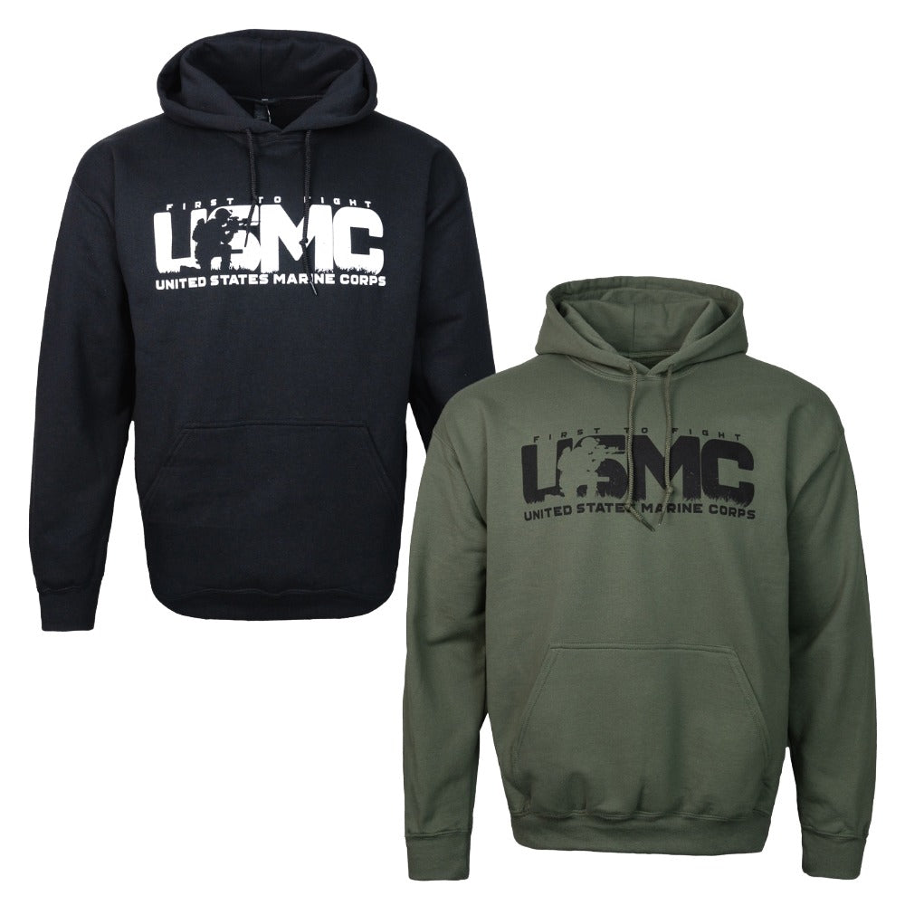 Hoodie USMC First to Fight