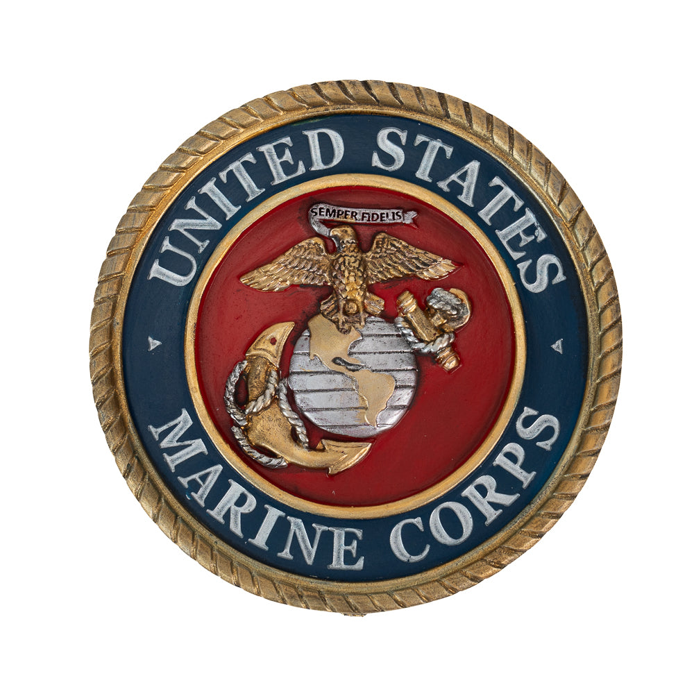 USMC Emblem Garden Stake