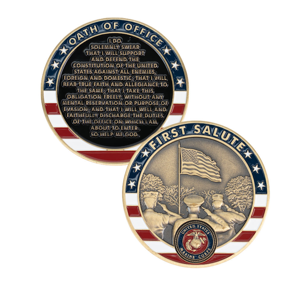 USMC First Salute Coin