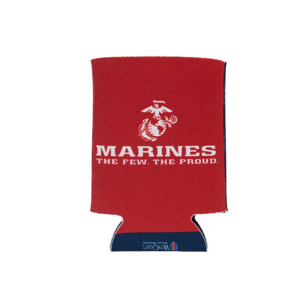 Marines Koozie Red and Blue