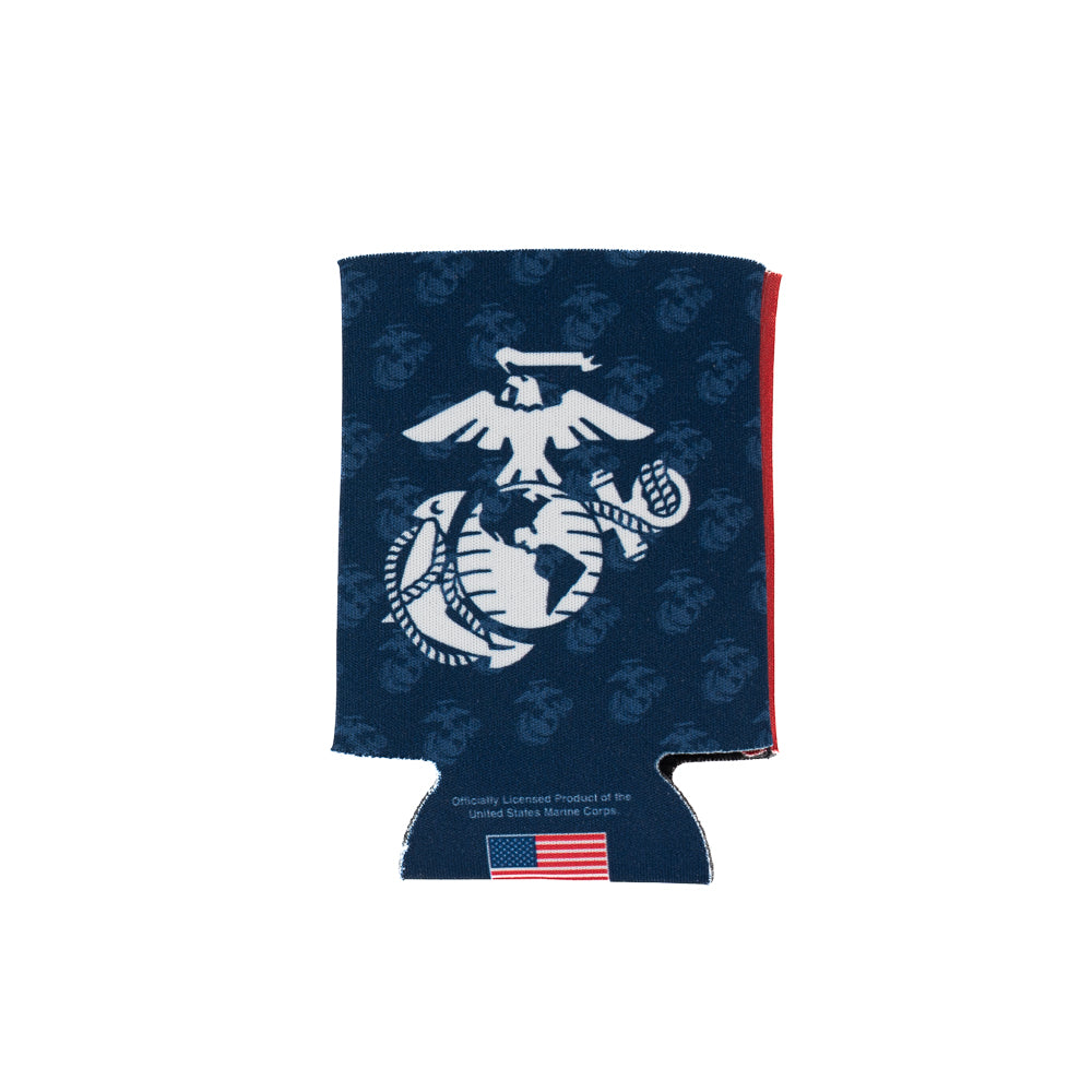 Marines Koozie Red and Blue