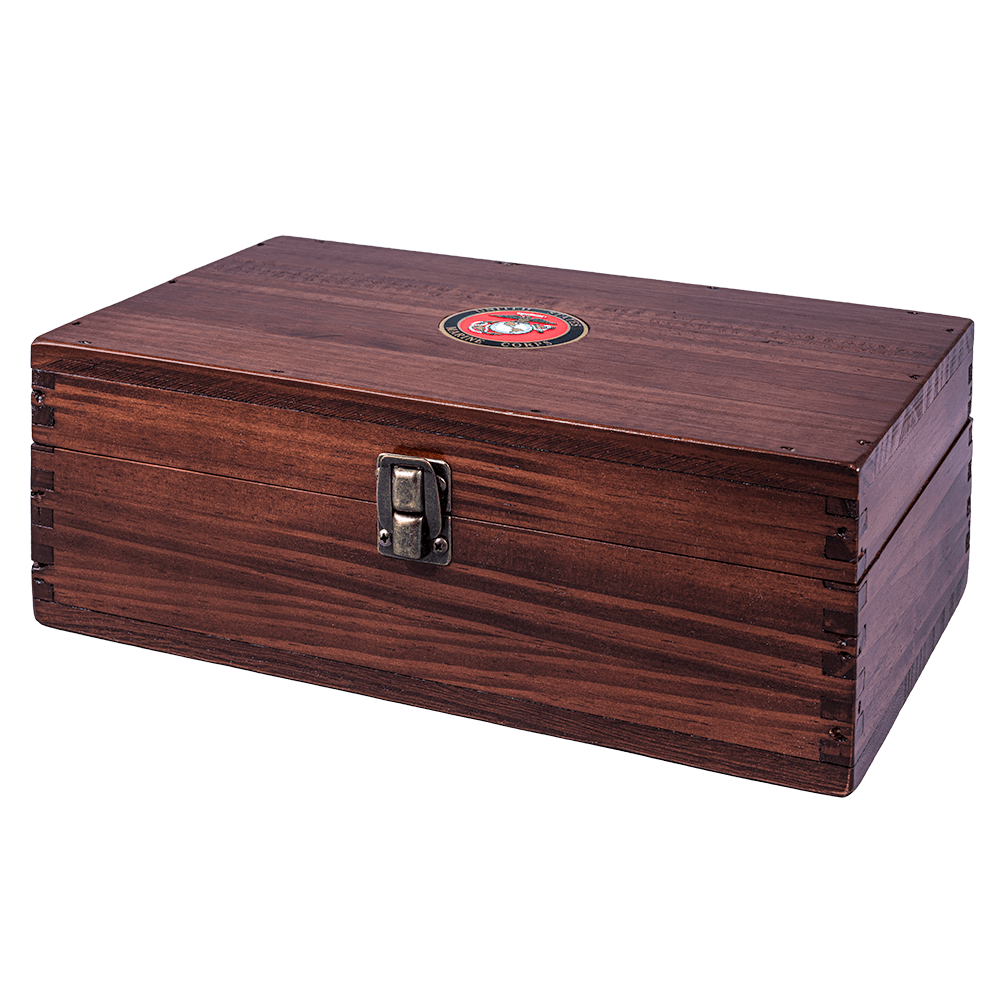 Cherry USMC Coin Display Box