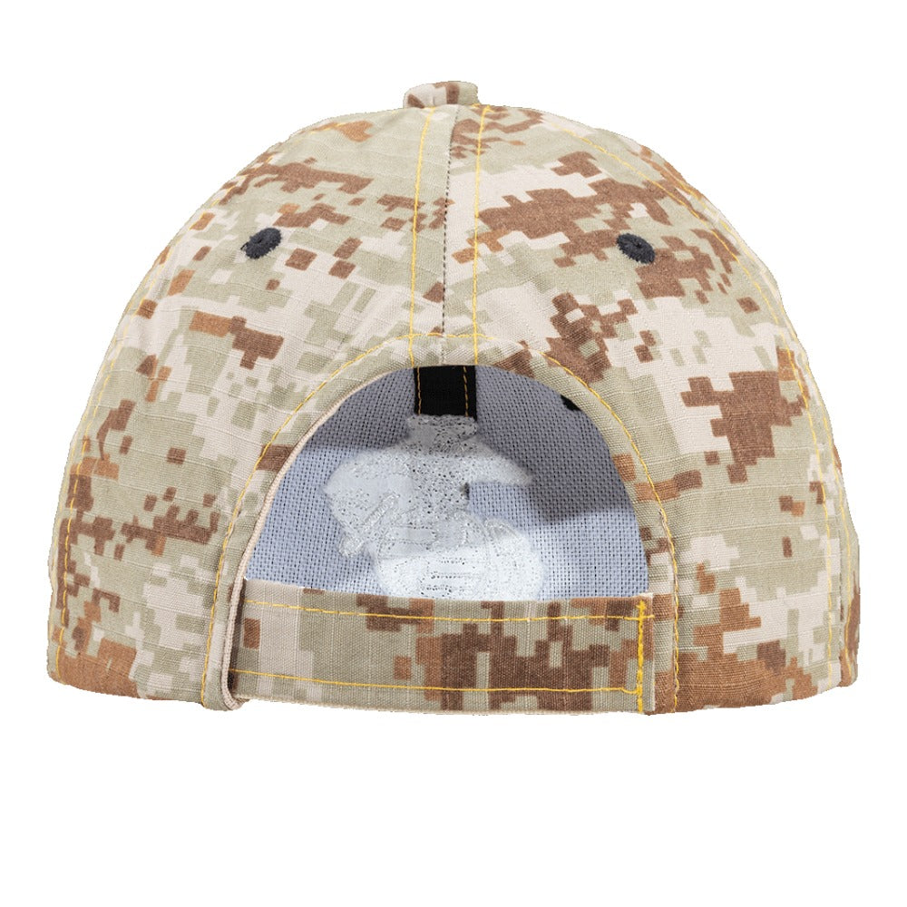 Camo Back Black/Brown Cap