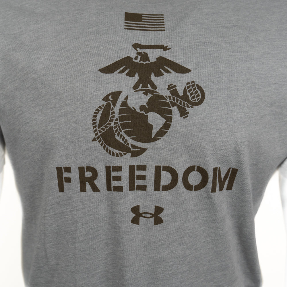 UA Freedom EGA Tee Steel Grey