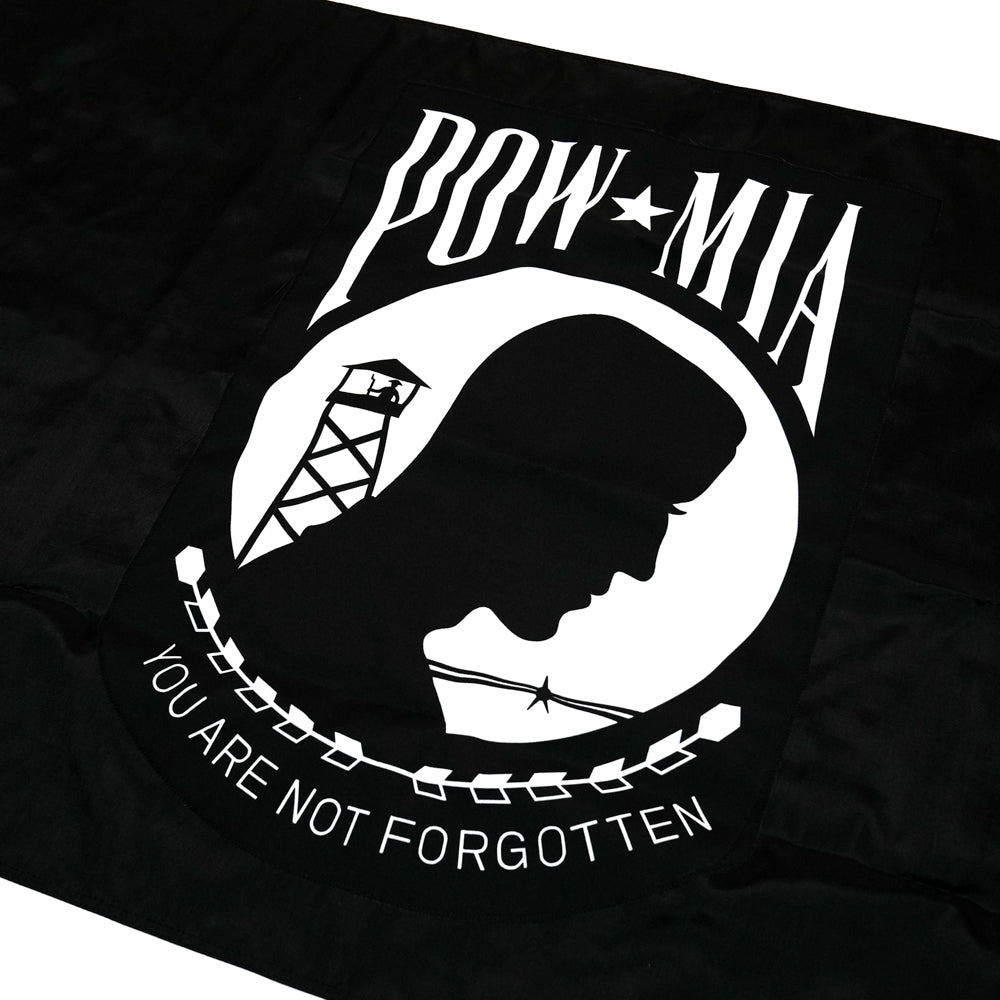 POW/MIA Double-Sided Nylon Flag 3x5