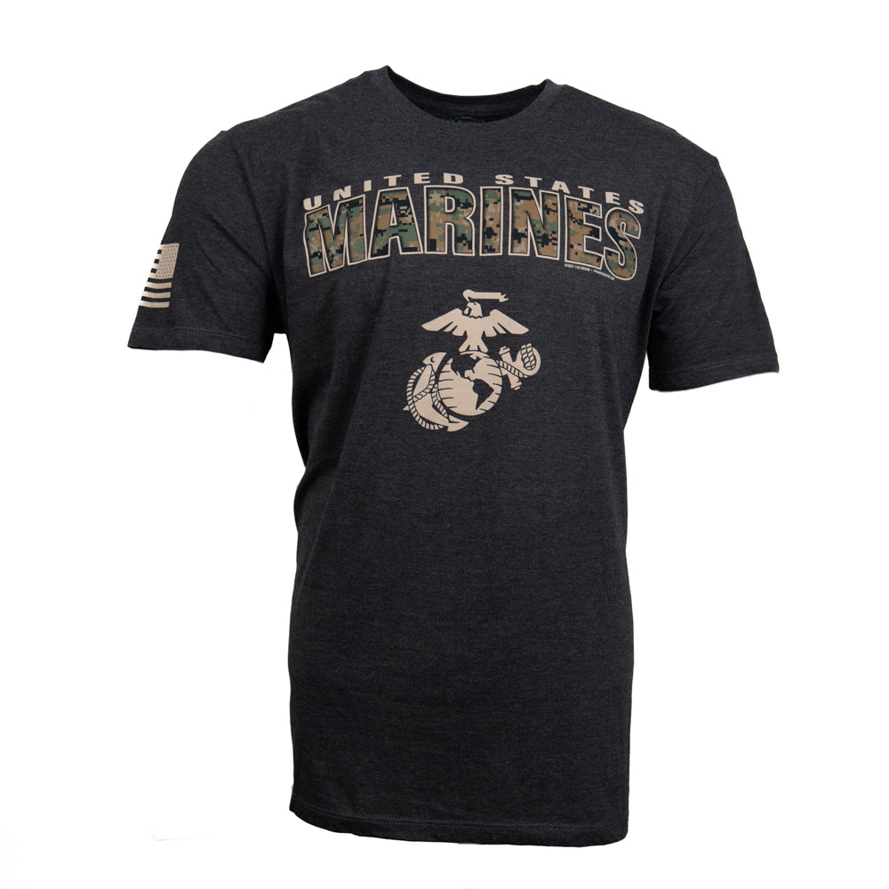 USMC Camo Letters Tee