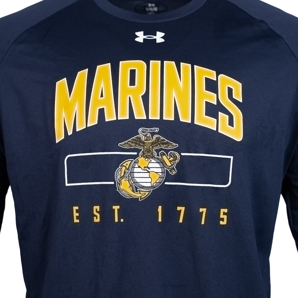 UA Tech Long Sleeve Tee Navy