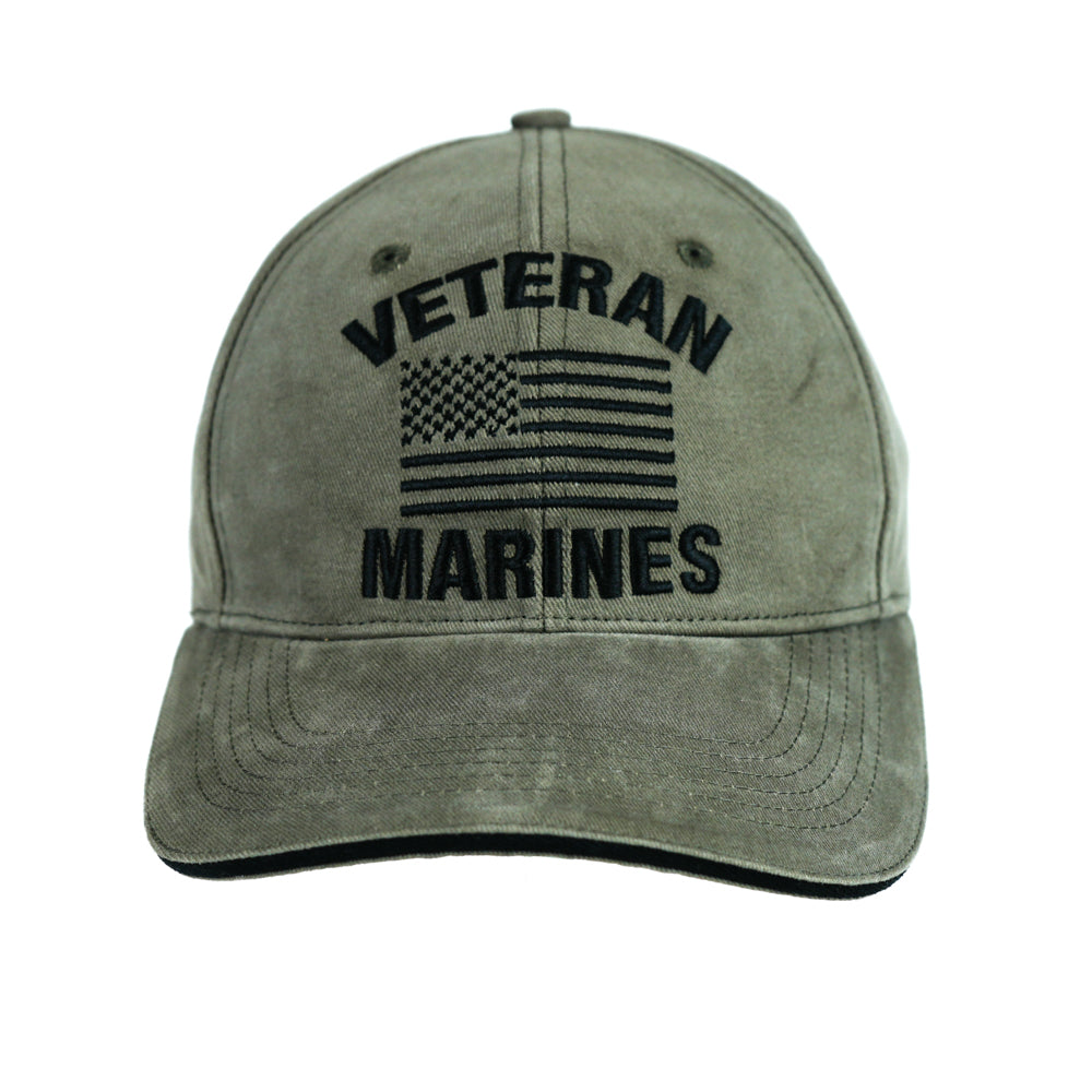 OD Marines Veteran Hat