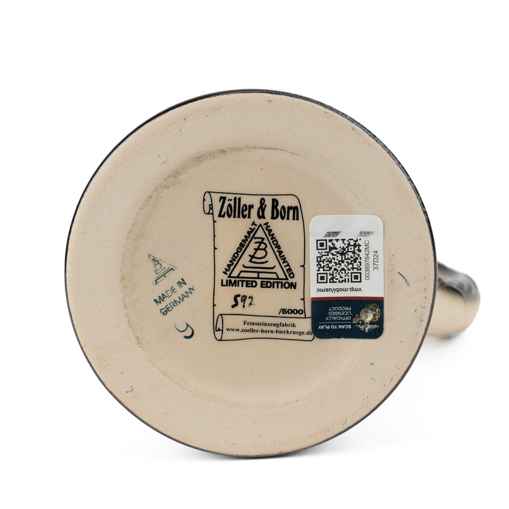 USMC Stoneware Stein 11 1/4"