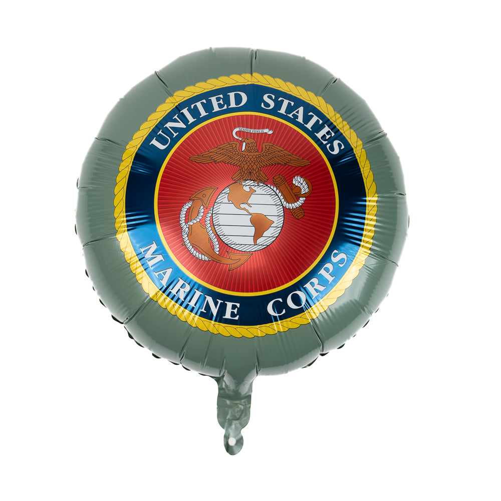 USMC Seal Mylar Balloon 18" Round