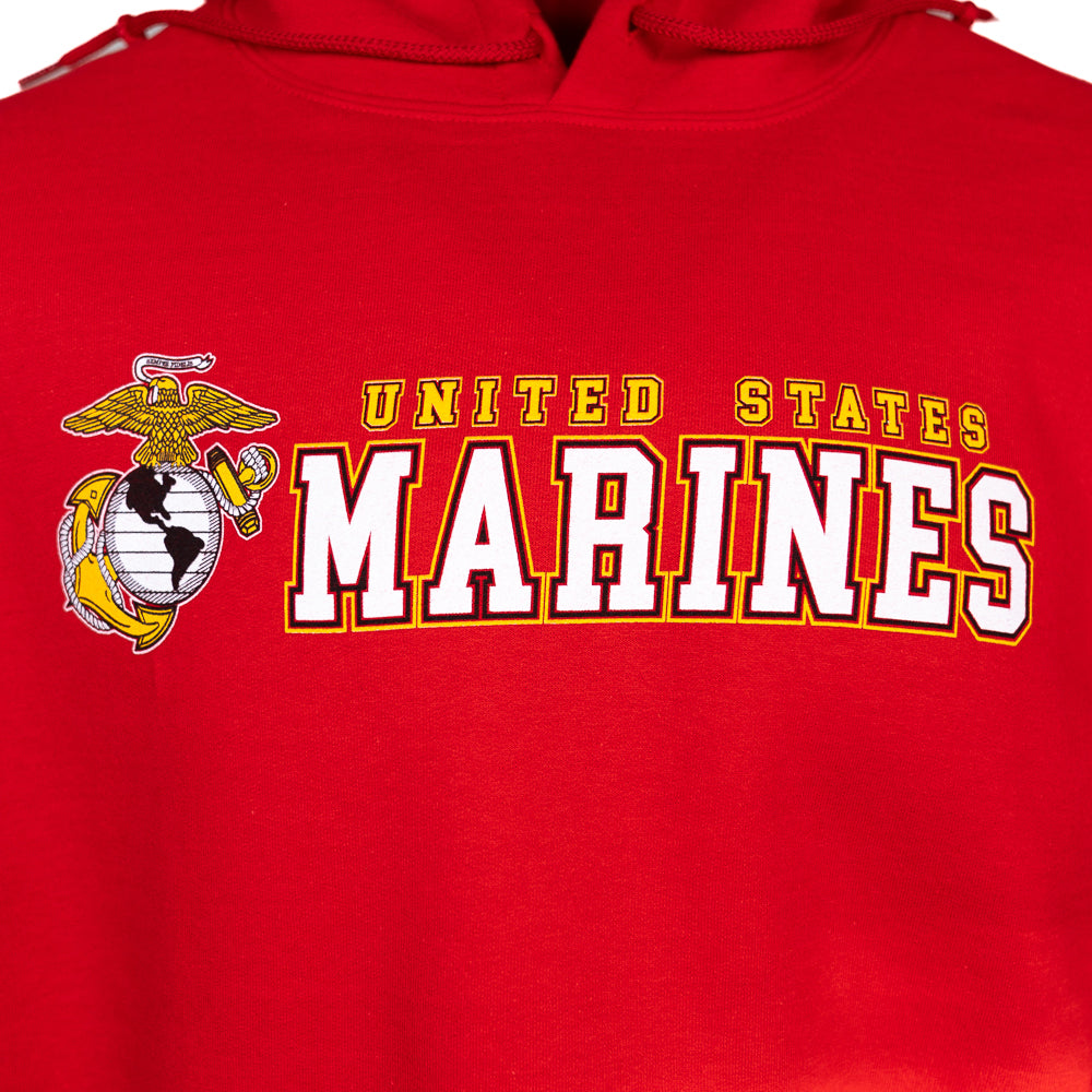 US Marines EGA Red Hoodie