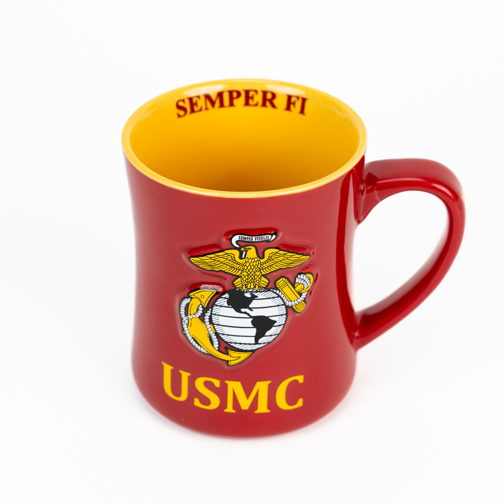 EGA Relief Mug with Bulldog