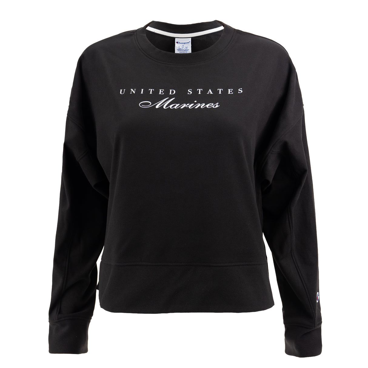 Women's Marines Sueded Soft Touch Crew