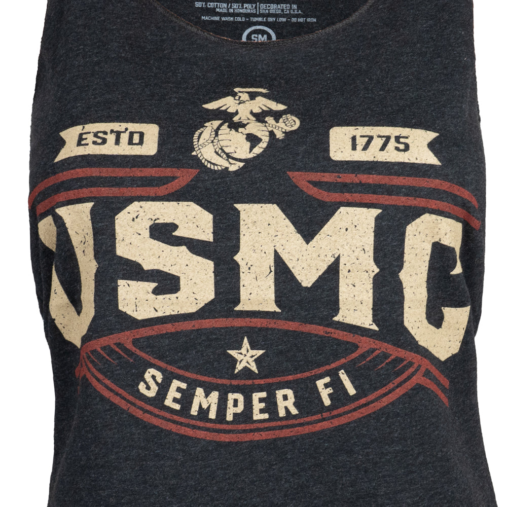 Ladies Ranch Style USMC Tank Top