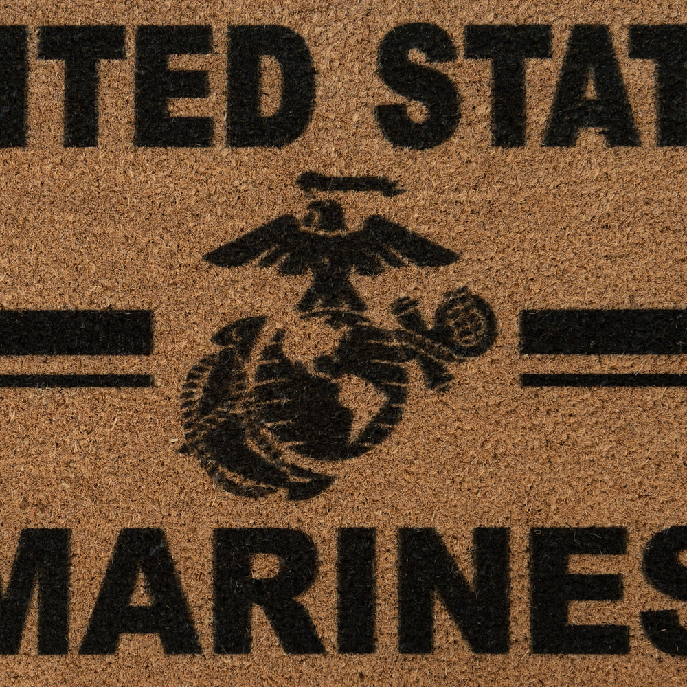 USMC EGA Coir Door Mat 30 x 18"
