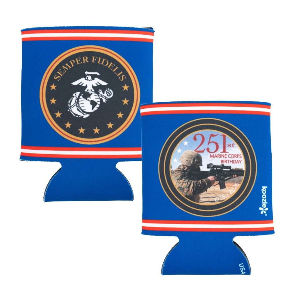 251st Birthday Ball Koozie