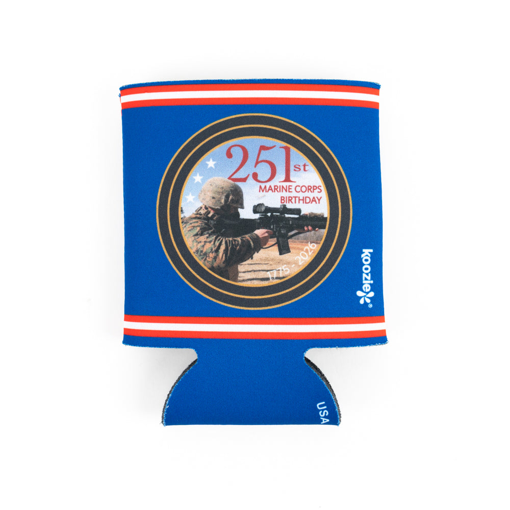 251st Birthday Ball Koozie