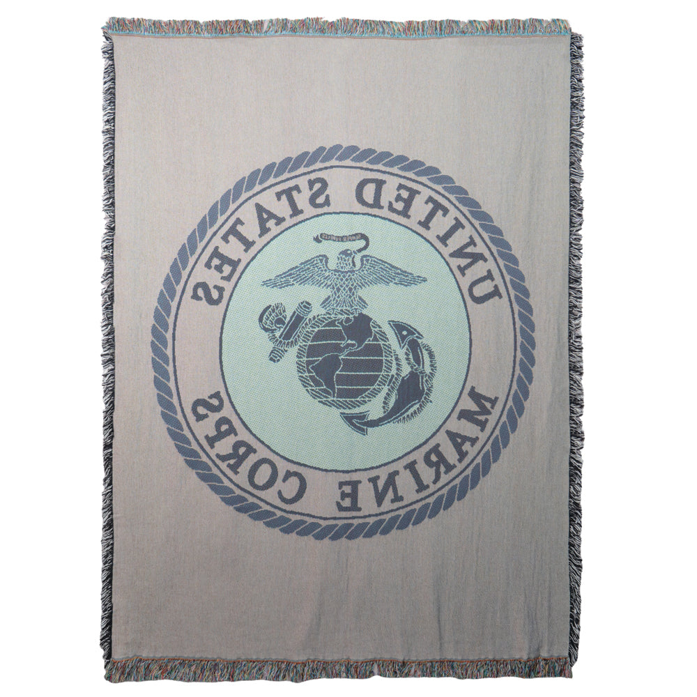 Marine Corps Logo Blanket