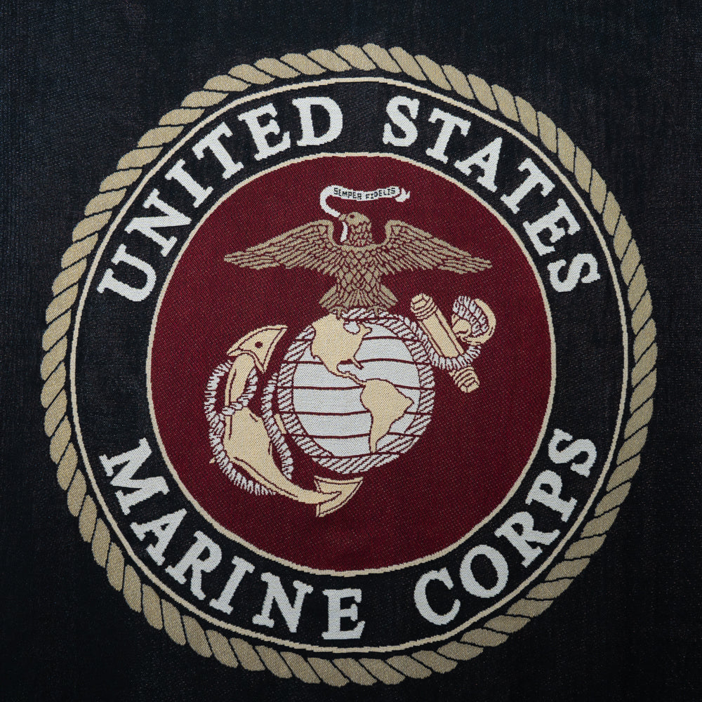 Marine Corps Logo Blanket