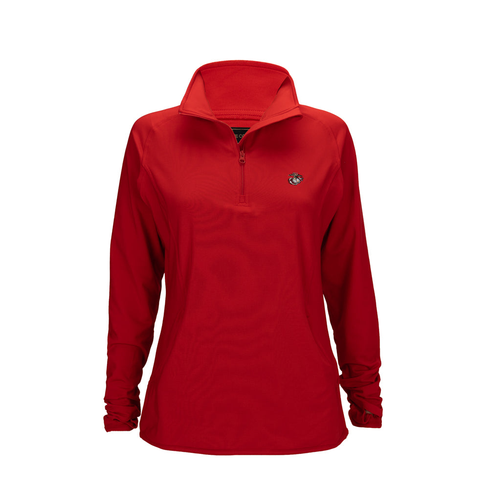 Ladies 1/4 Zip Pullover