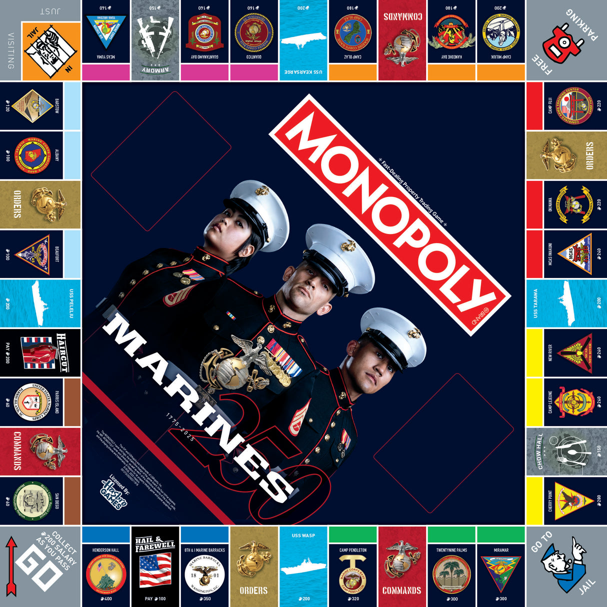 U.S. Marines Monopoly-250th Anniversary Edition