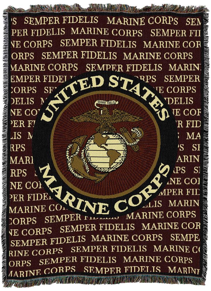 Marine Corps Semper Fidelis Blanket