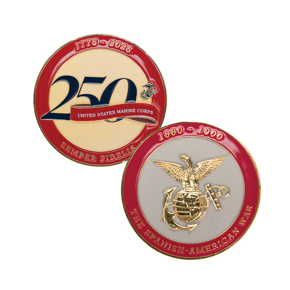 250th Coin Series #6-Spanish American War