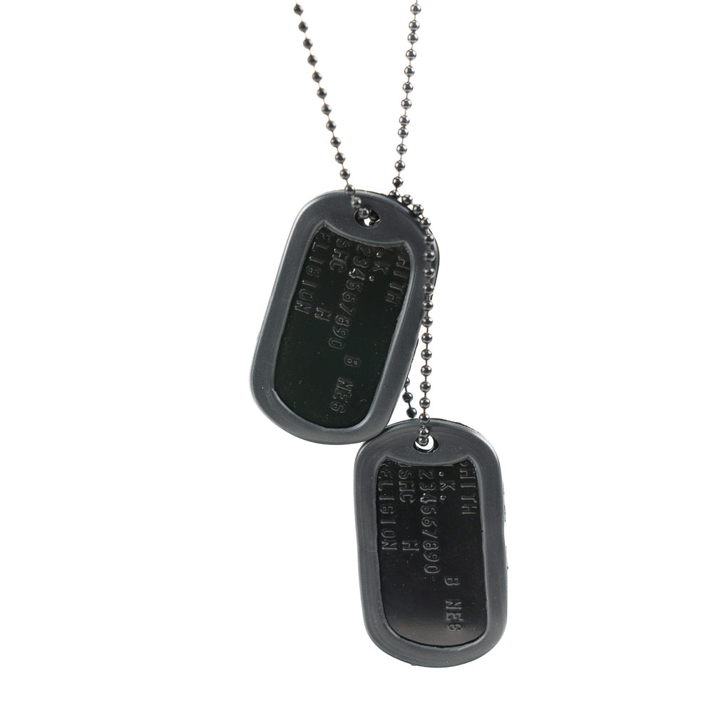 Dog Tag Set with Silencers