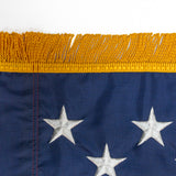 US Flag - Pole Sleeve with Fringe (3' x 5')