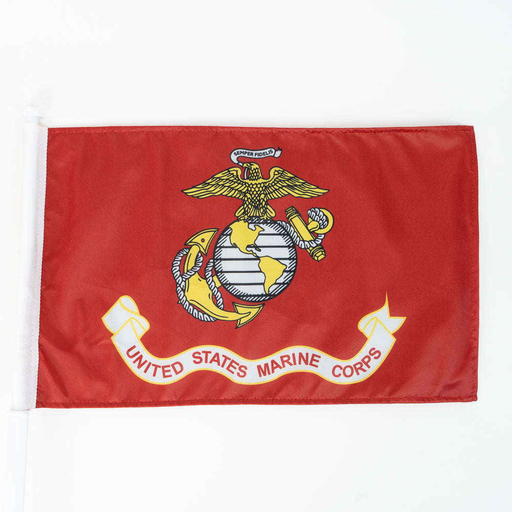 USMC Car Flag