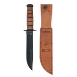 Official Ka-Bar Knife with Leather Sheath