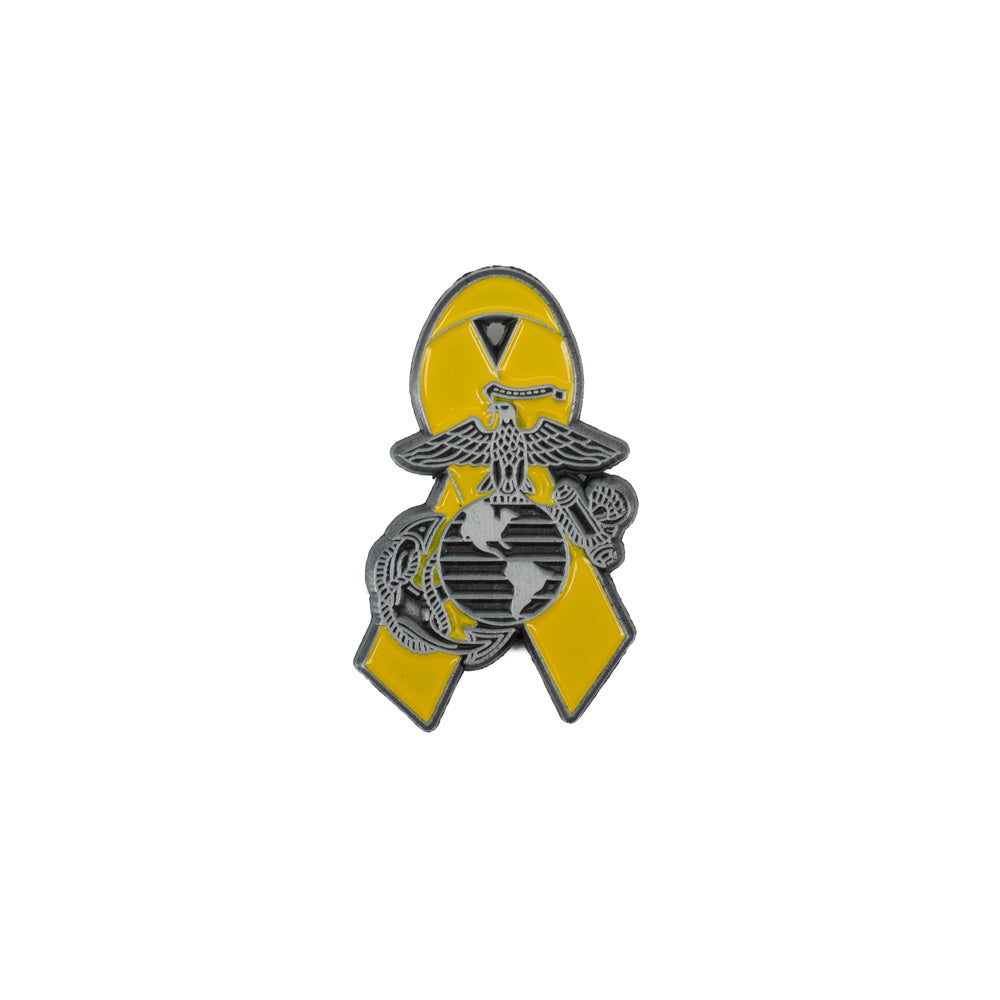 Yellow Ribbon with EGA Pin