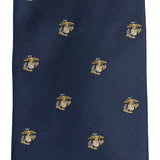 Tie navy blue w/gold EGAs