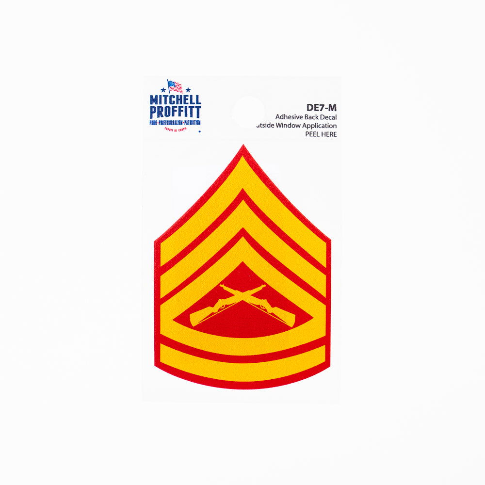 Gunnery Sergeant Decal