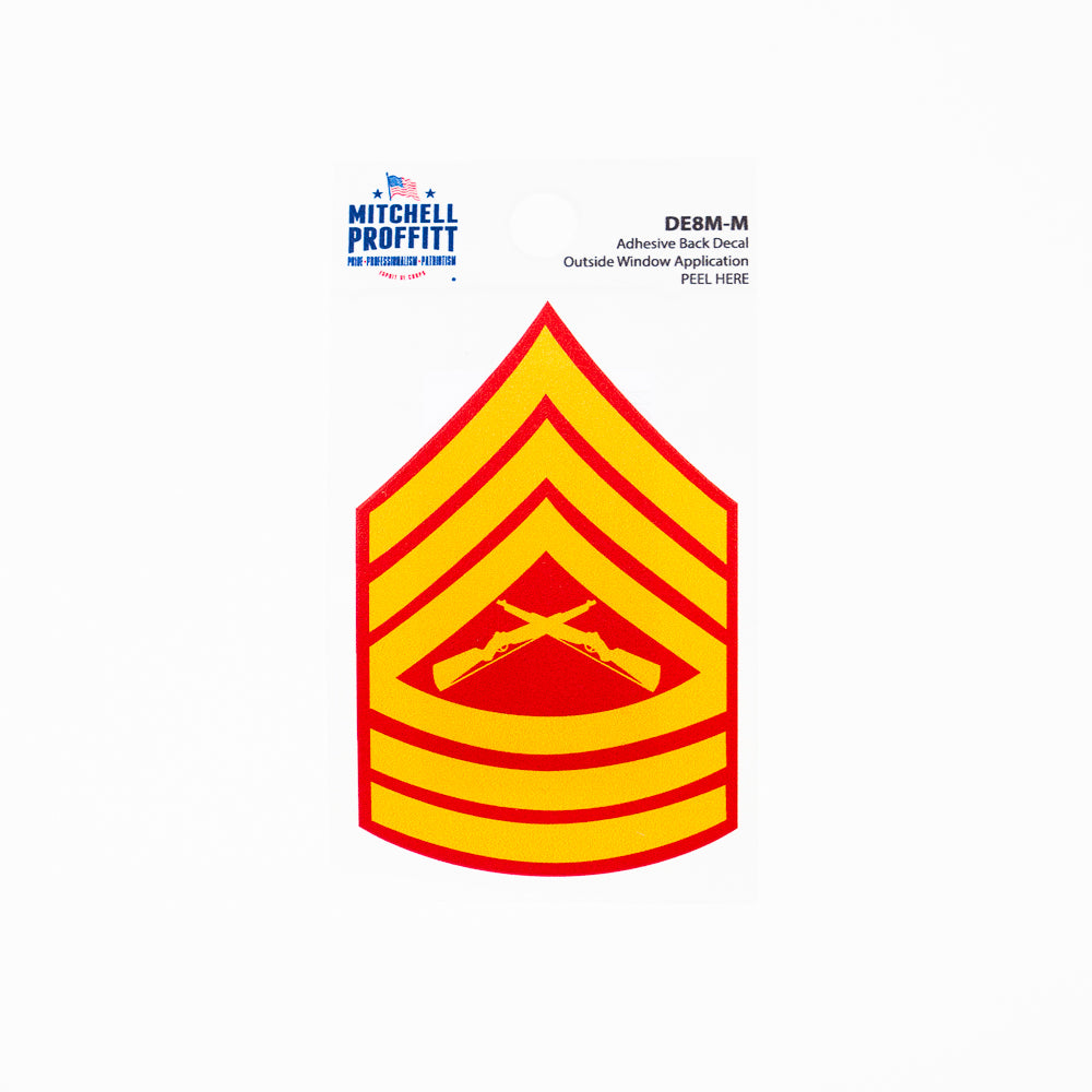 Master Sergeant Decal