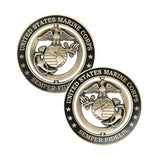 Eagle, Globe & Anchor Spinner Coin